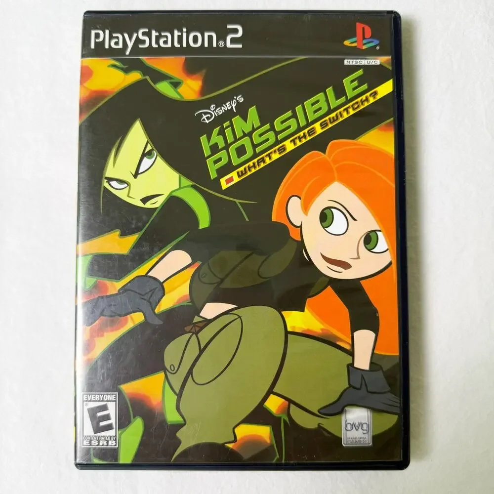 Kim Possible: What's the Switch - PlayStation 2 PS2 Complete CIB - Tested